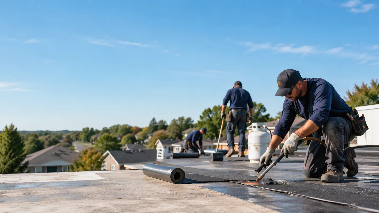 Flat Roof Leak Repair providers in Balsam, NC